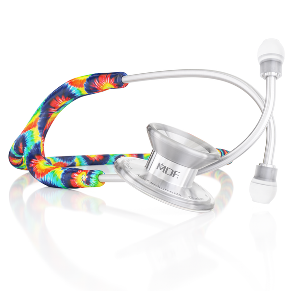 MD One® Epoch® Titanium Adult Stethoscope - Tie Dye