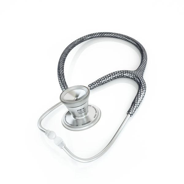 Stethoscope - X - DISCONTINUED - ProCardial® Titanium Cardiology Stethoscope - Zeus - Carbon Fiber