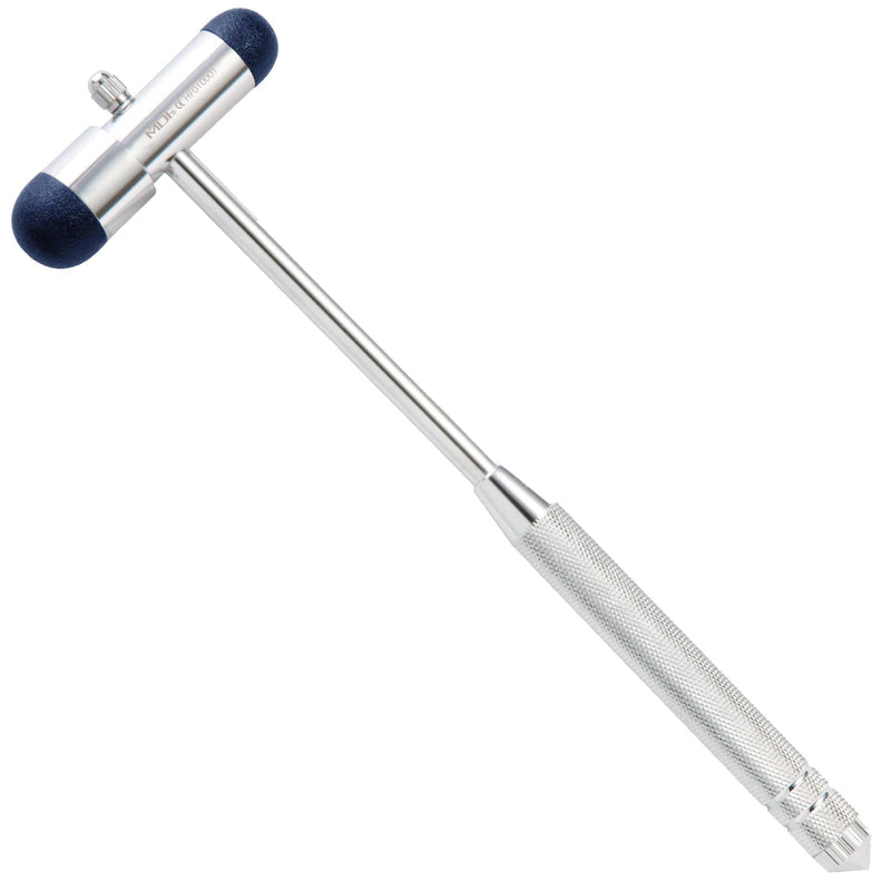Babinski Buck® Reflex Hammer with Built-In Brush - MDF Instruments Official Store - Navy Blue - Reflex Hammer