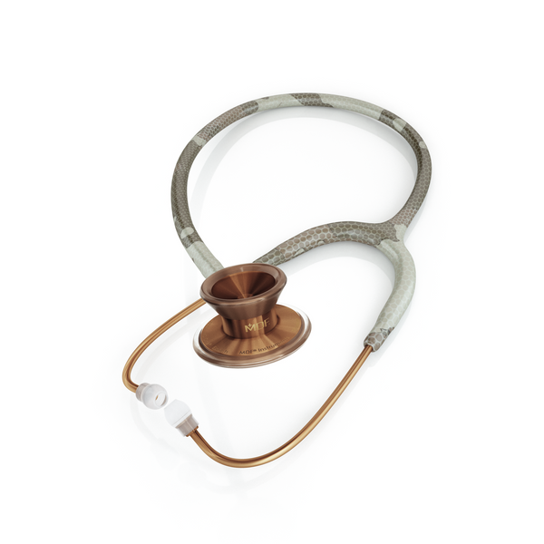 MD One® Epoch® Titanium Adult Stethoscope - Desert Hero Camo/Cyprium - MDF Instruments Official Store - Stethoscope
