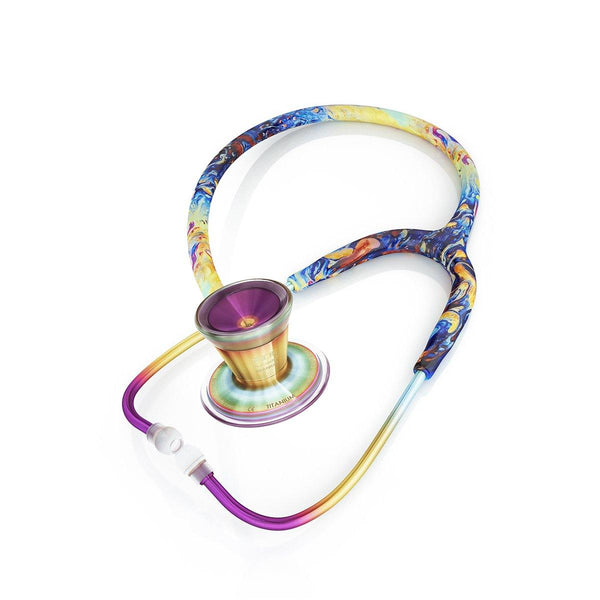ProCardial® Titanium Cardiology Stethoscope - Andromeda/Kaleidoscope - MDF Instruments Official Store - Stethoscope