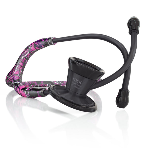 ProCardial® Titanium Cardiology Stethoscope - Muddy Girl Camo/BlackOut - MDF Instruments Official Store - No - Stethoscope