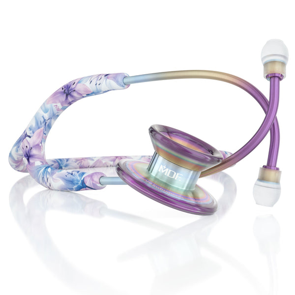 MD One® Epoch® Titanium Adult Stethoscope - Monet/Kaleidoscope