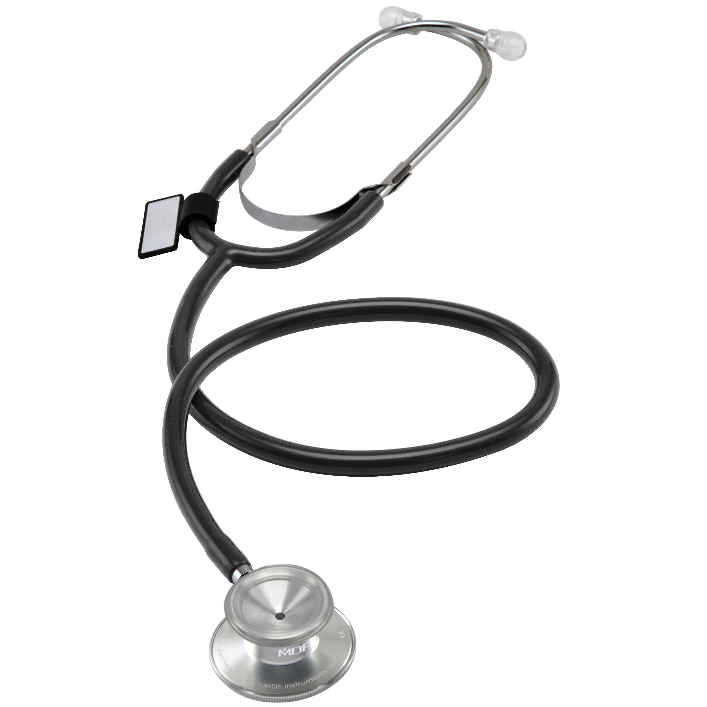 Basic Dual Head Stethoscope - Black - MDF Instruments Official Store - Default Title - Stethoscope