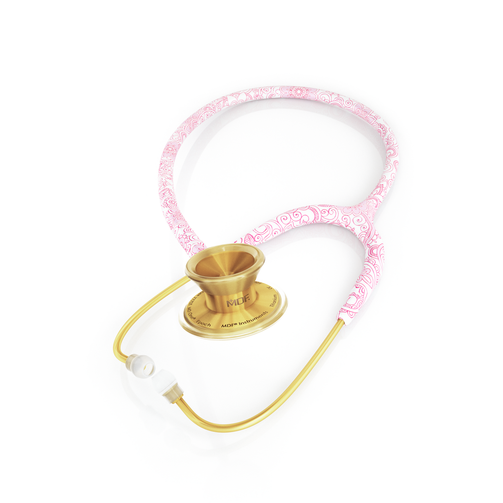 MD One® Epoch® Titanium Adult Stethoscope - Bollywood/Gold