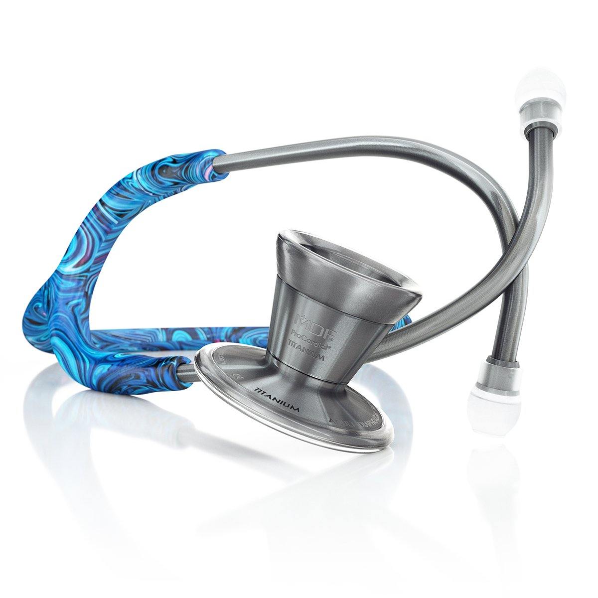 ProCardial® Titanium Cardiology Stethoscope - Starry Night/Metalika - MDF Instruments Official Store - No - Stethoscope