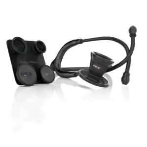 ProCardial® Stainless Steel Adult & Pediatric & Infant Stethoscope - BlackBlackOut