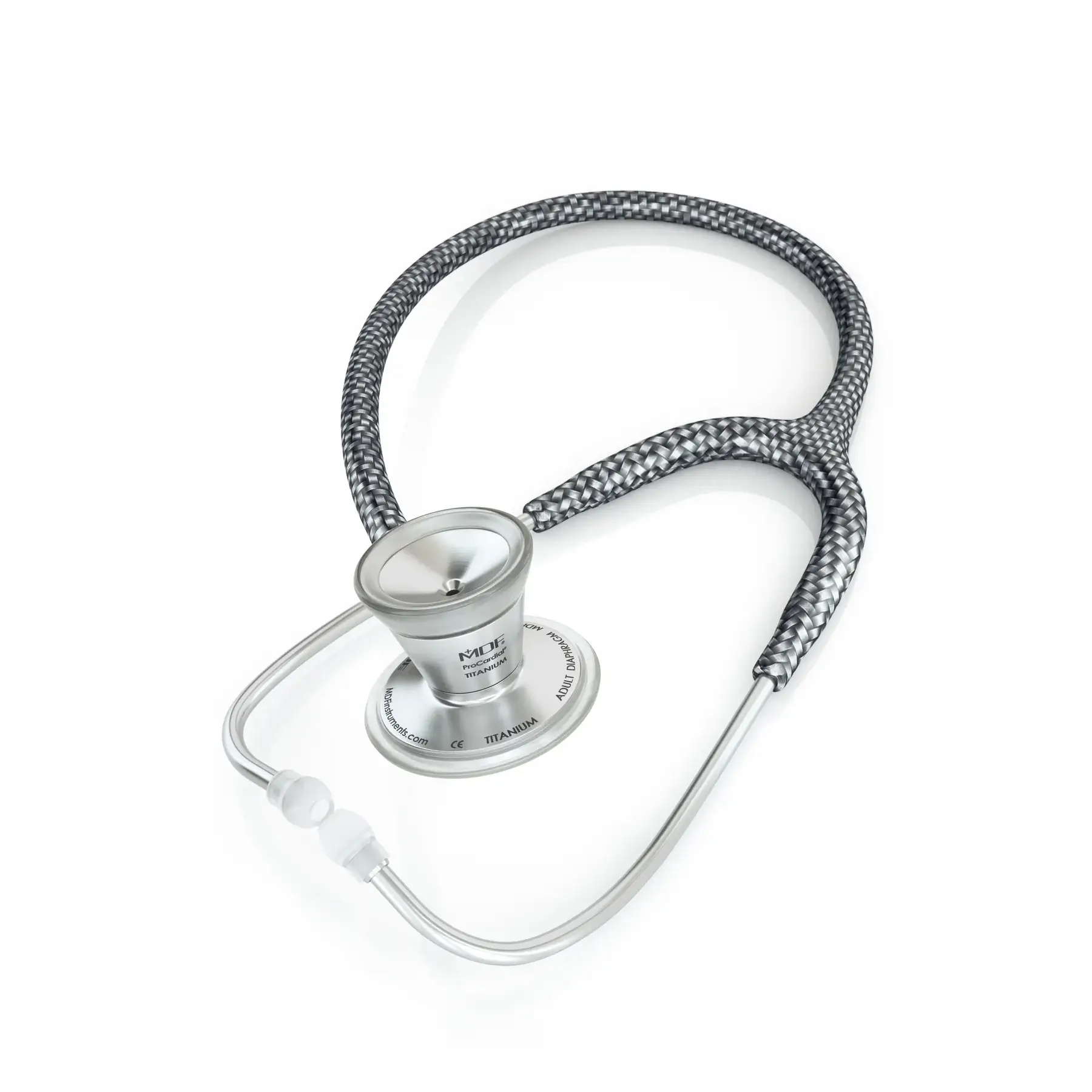 ProCardial® Titanium Cardiology Stethoscope - Zeus - Carbon Fiber - Image 2