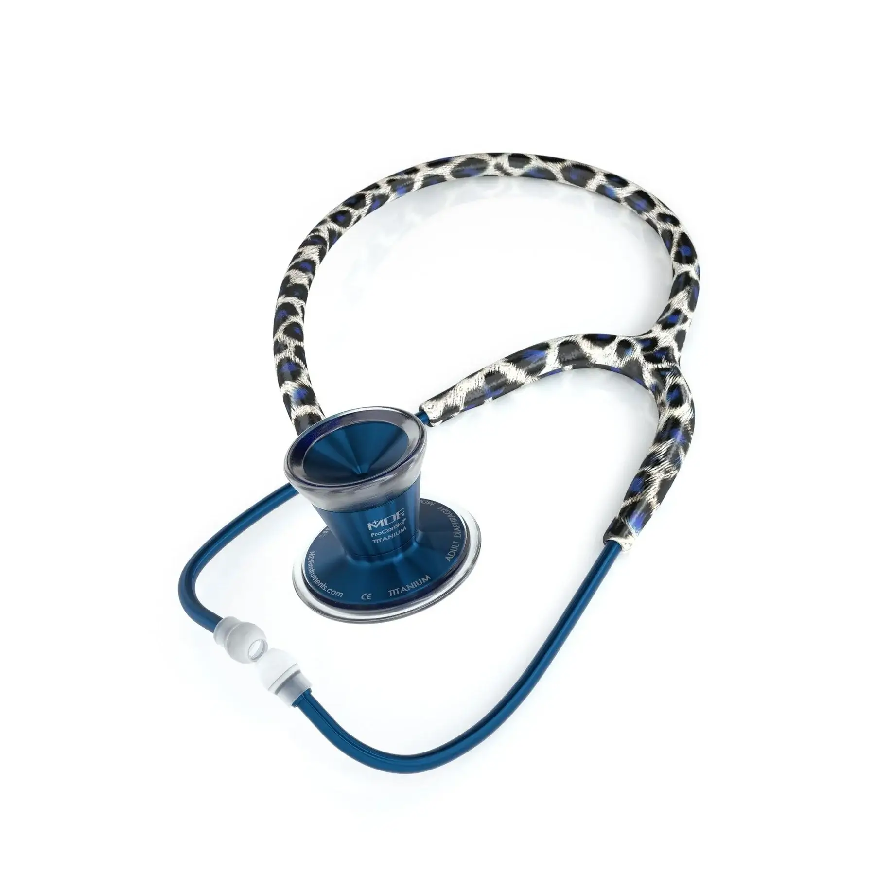 ProCardial® Titanium Cardiology Stethoscope - Tiberius Panther/Capridium - Image 2