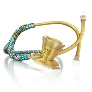 ProCardial® Titanium Cardiology Stethoscope - Mermaid/Gold
