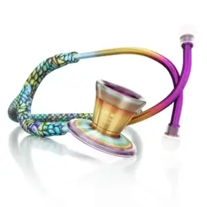 ProCardial® Titanium Cardiology Stethoscope - Mermaid/Kaleidoscope
