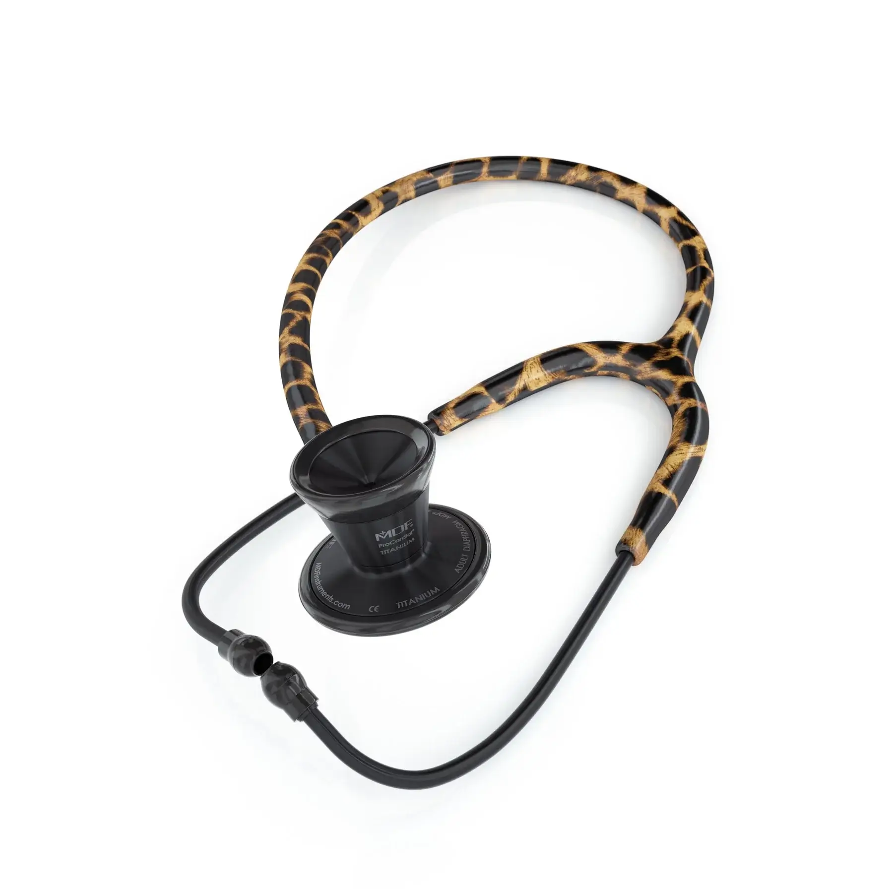 ProCardial® Titanium Cardiology Stethoscope - Cheetah/BlackOut - Image 2