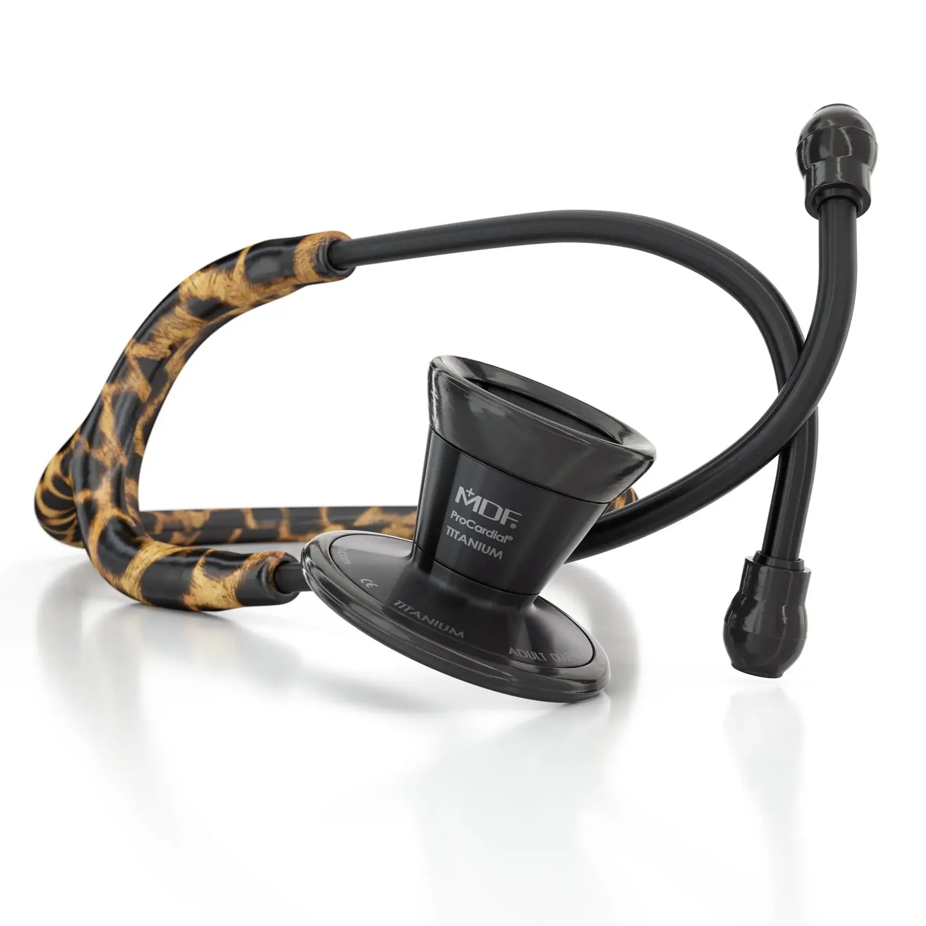 ProCardial® Titanium Cardiology Stethoscope - Cheetah/BlackOut