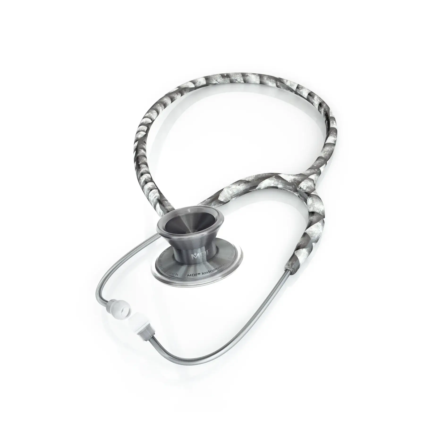 MD One® Epoch® Titanium Adult Stethoscope - Dragan/Metalika - Image 2