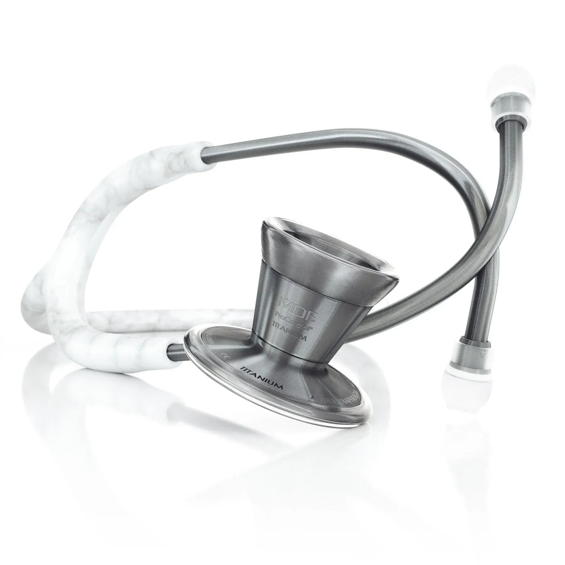 ProCardial® Titanium Cardiology Stethoscope - Carrera Marble/Metalika