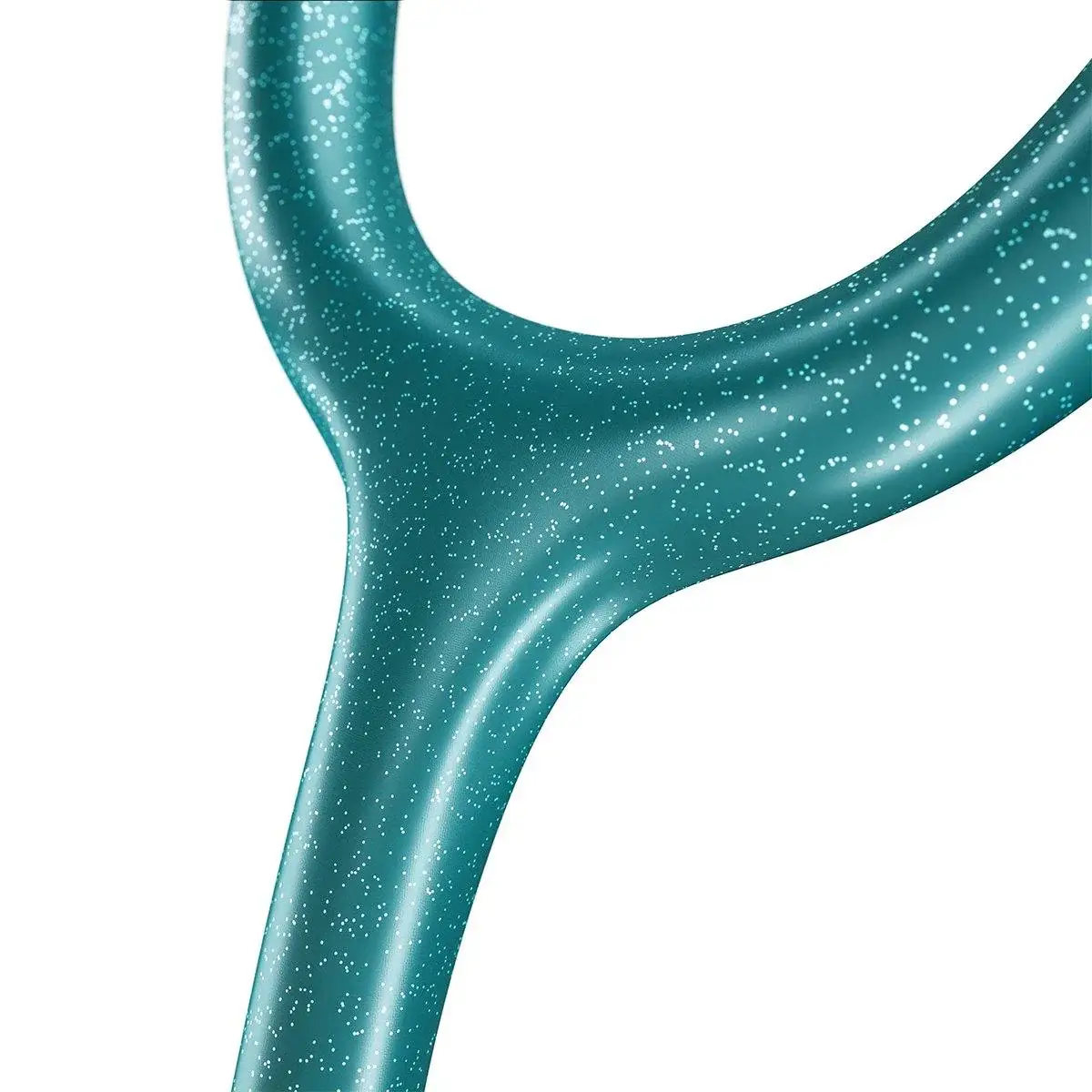 ProCardial® Titanium Cardiology Stethoscope - Green Glitter/Gold - Image 3