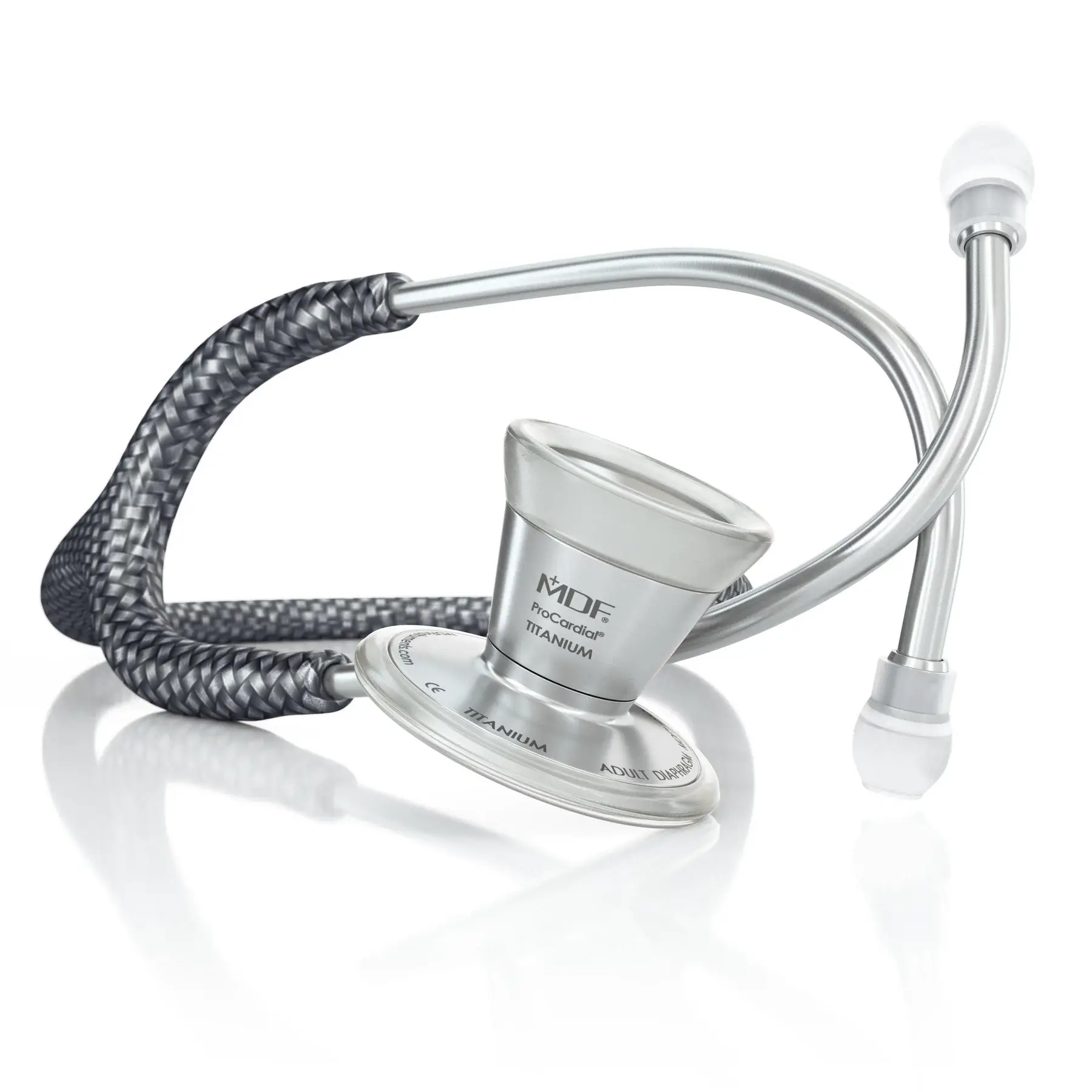 ProCardial® Titanium Cardiology Stethoscope - Zeus - Carbon Fiber