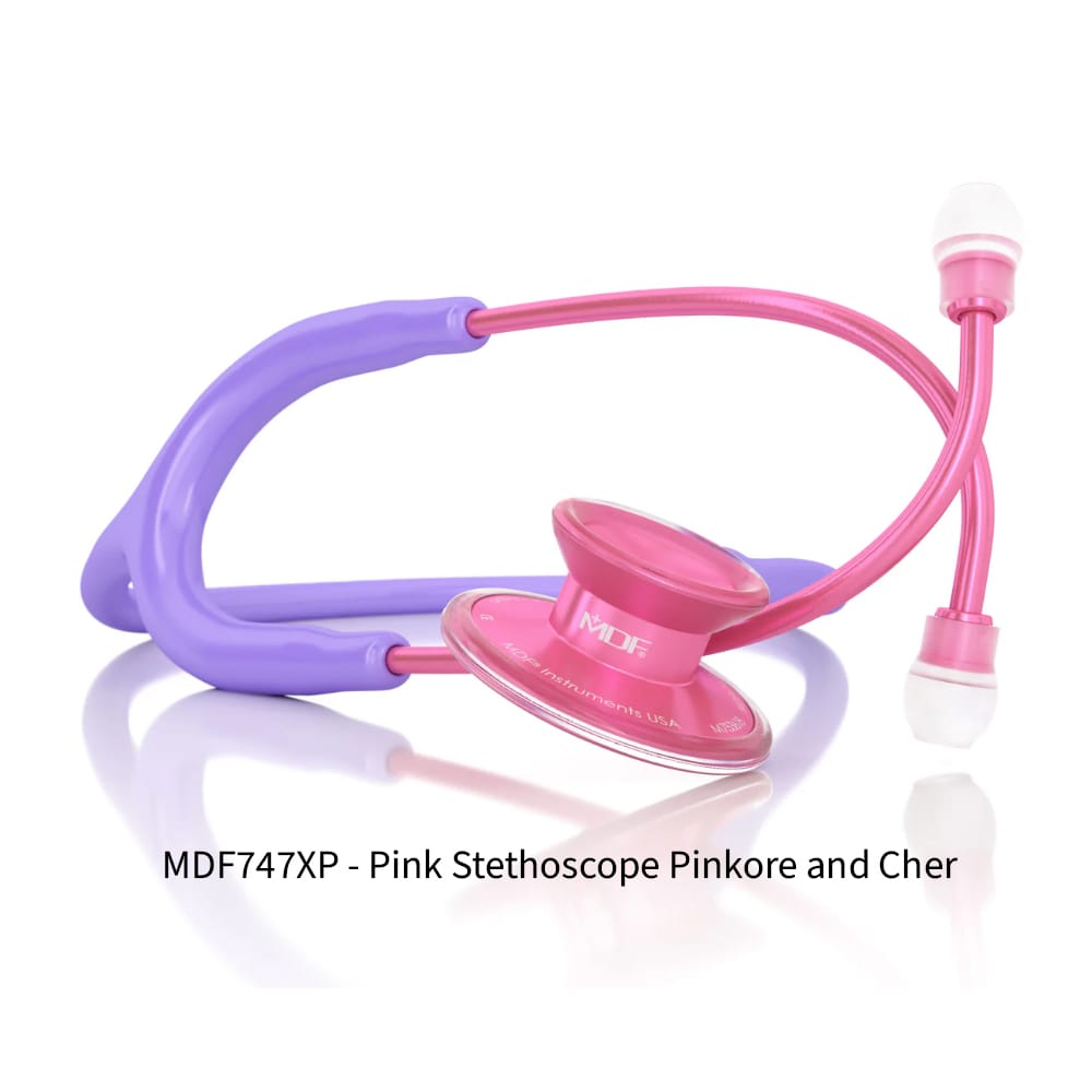 Acoustica® Pink Stethoscope Pinkore/Cher